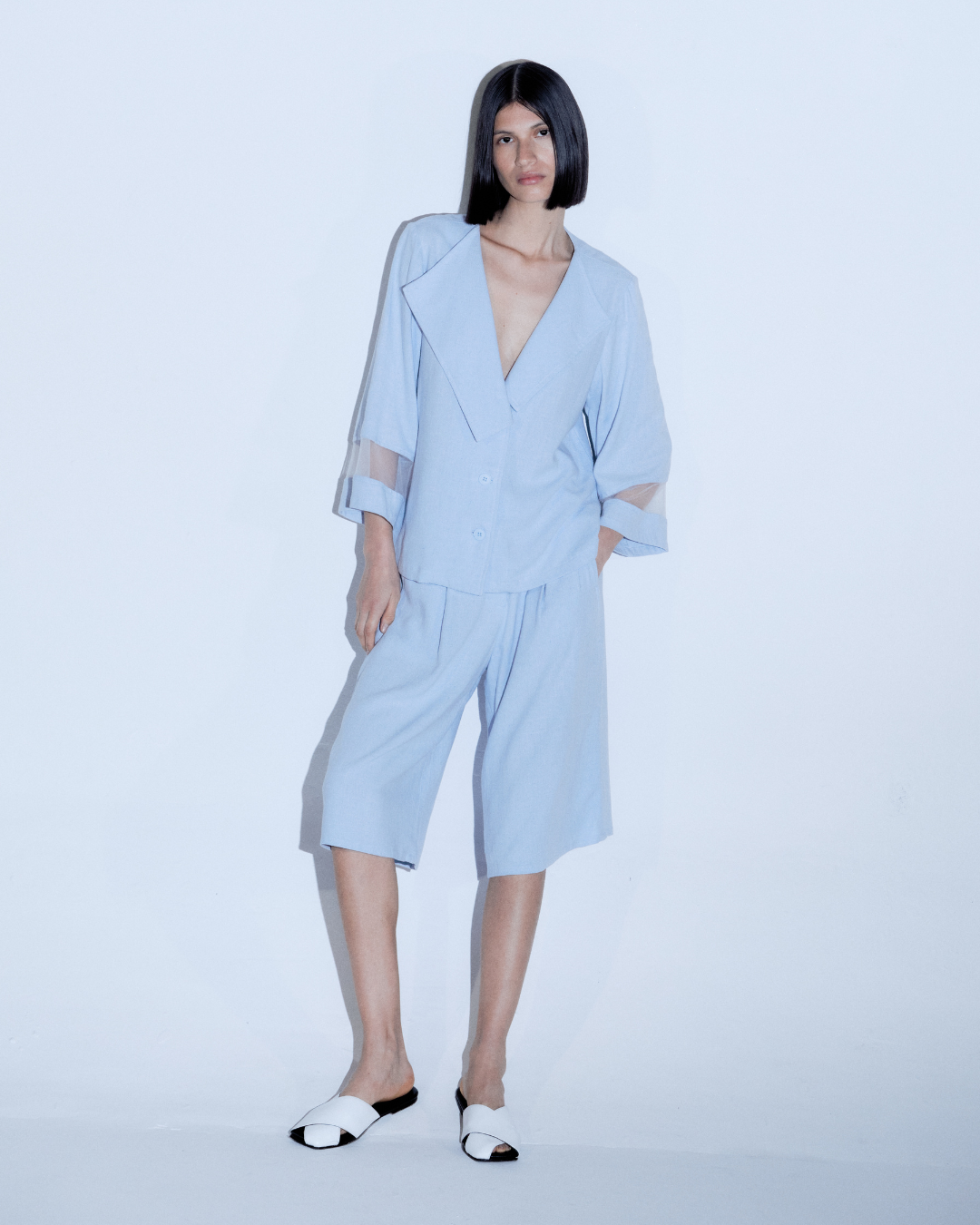 MILA JACKET LIGHT BLUE