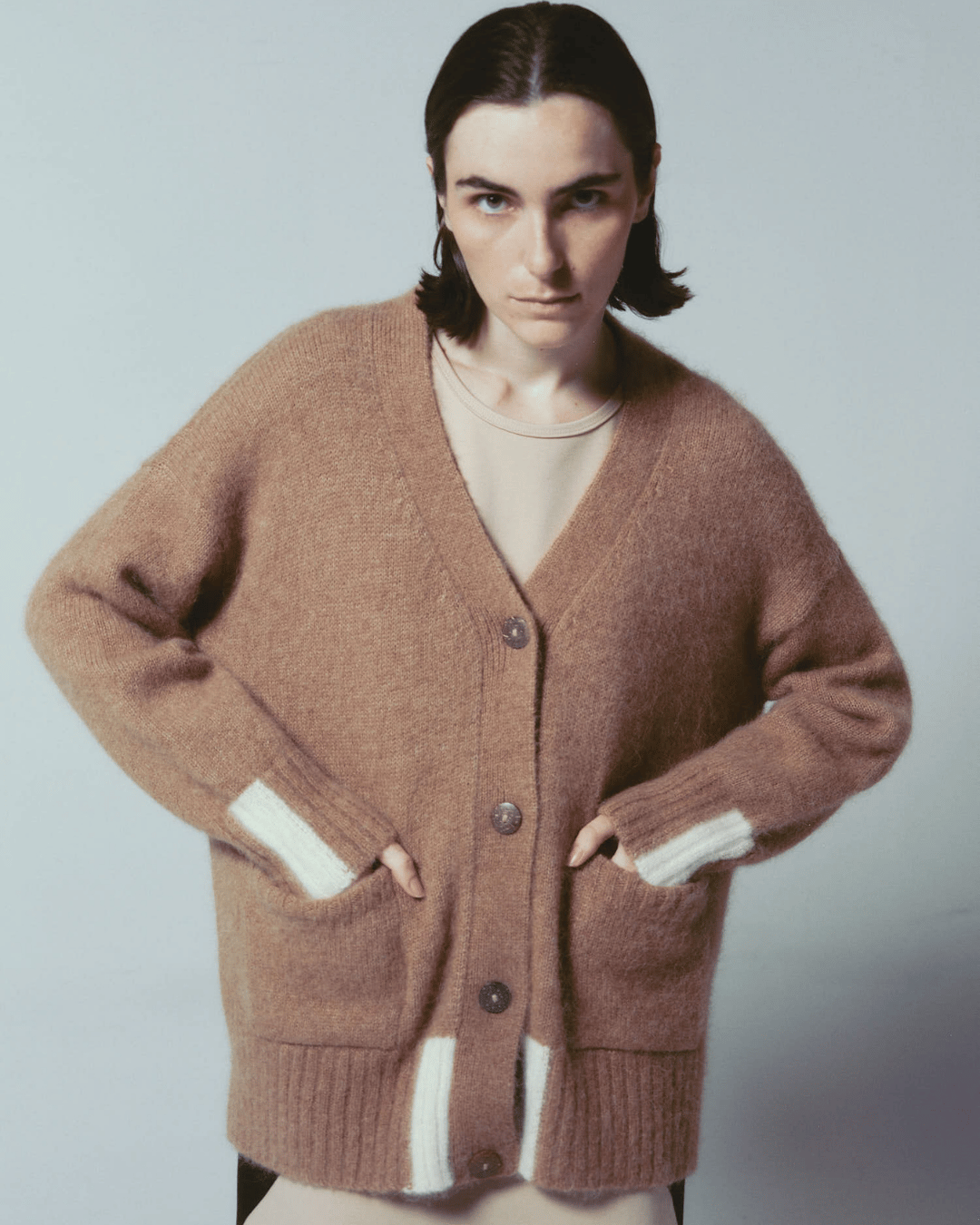 MAYA CARDIGAN CAMEL