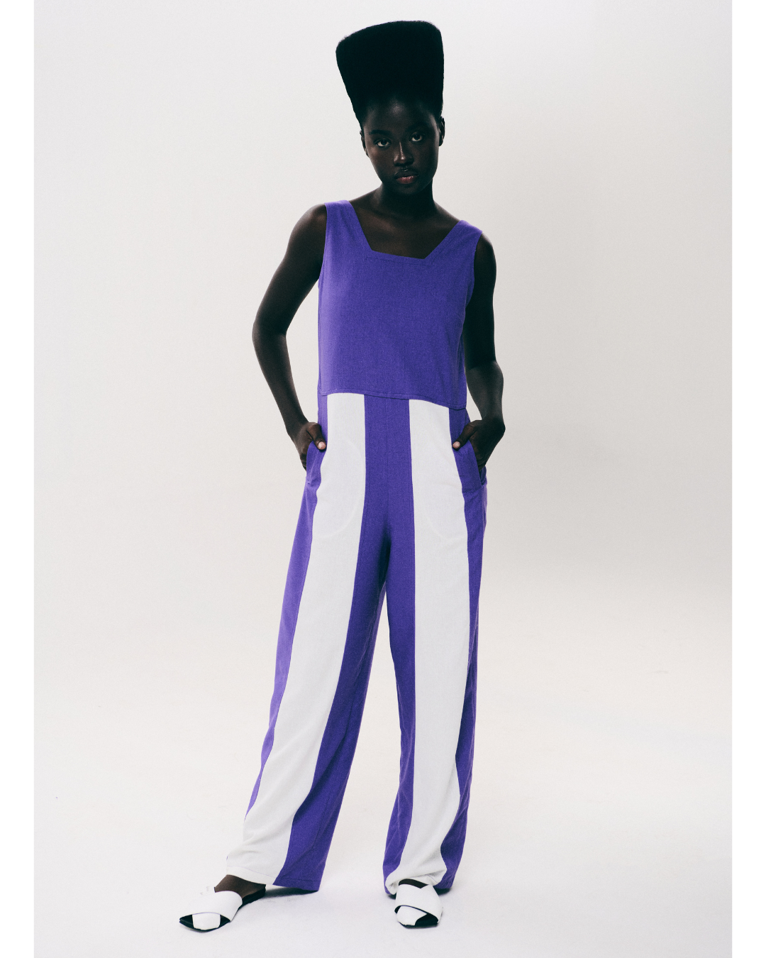 LUCCA JUMPSUIT PURPLE