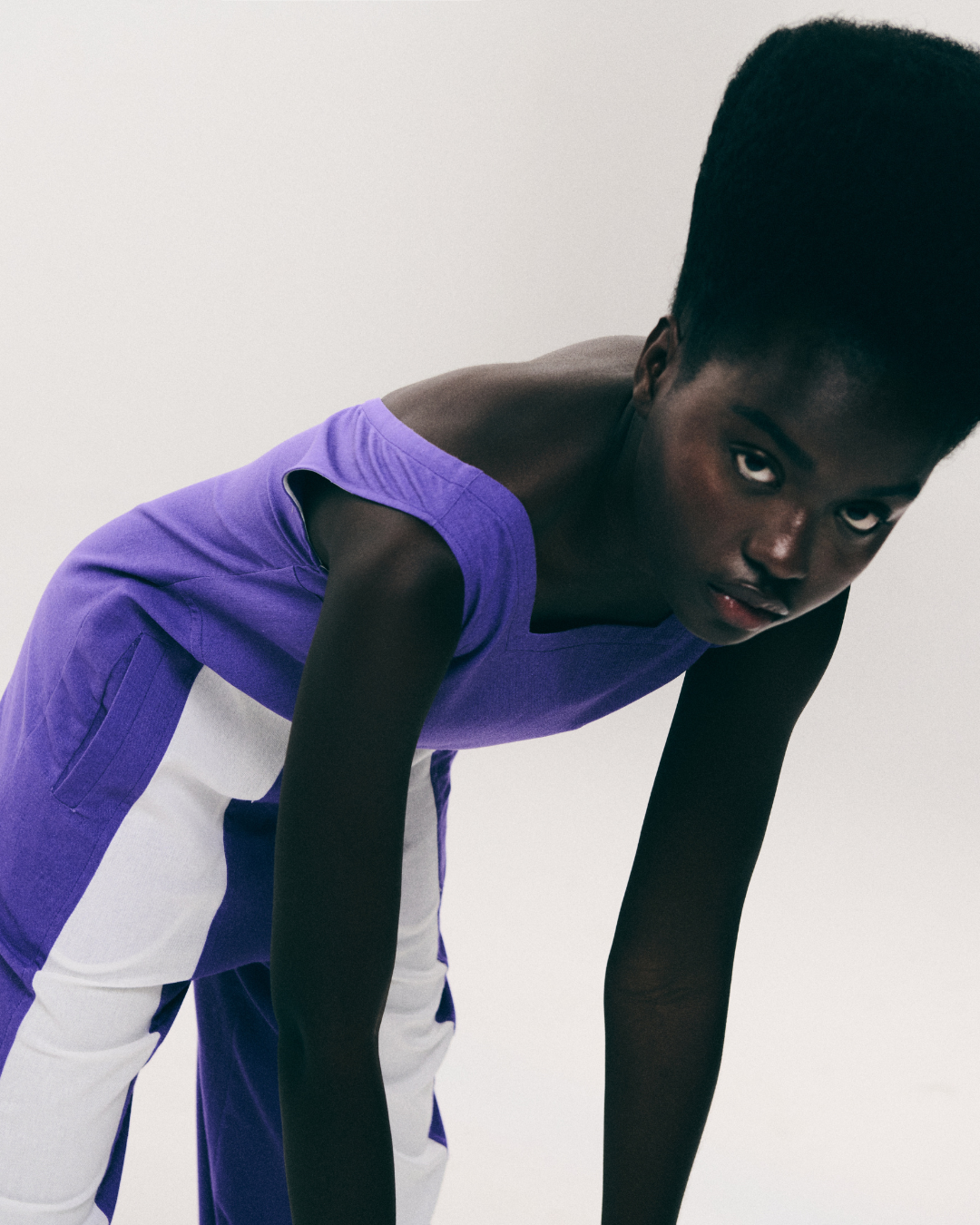 LUCCA JUMPSUIT PURPLE