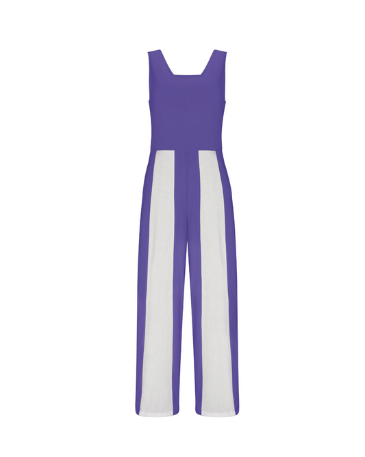 LUCCA JUMPSUIT PURPLE
