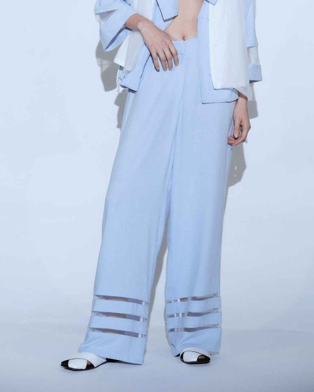 HARRIET PANTS LIGHT BLUE