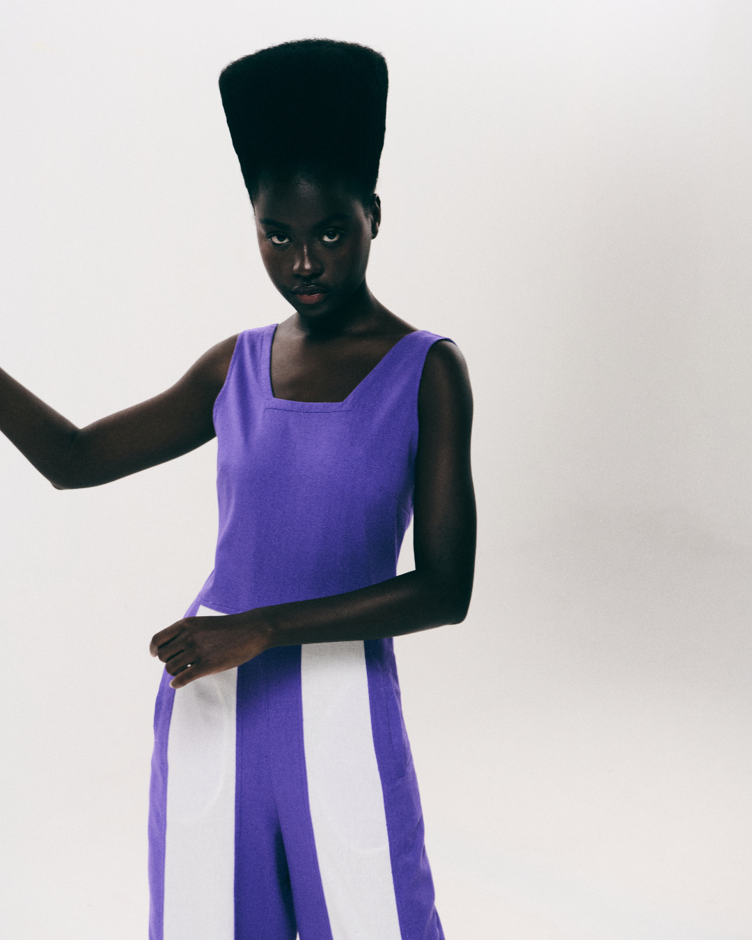 LUCCA JUMPSUIT PURPLE