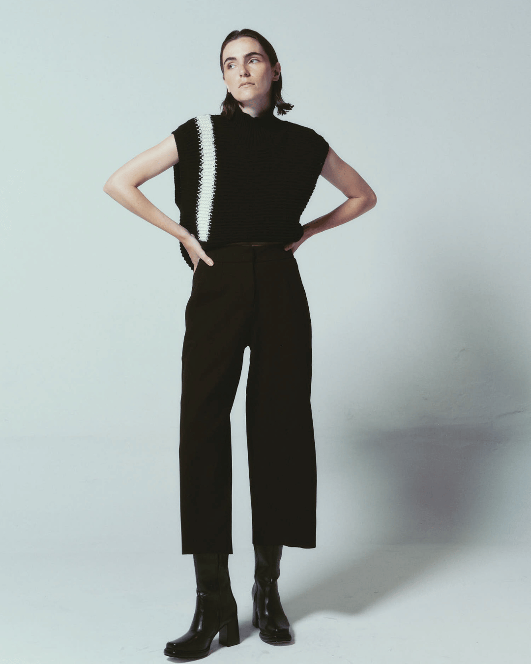 SYLVA VEST BLACK