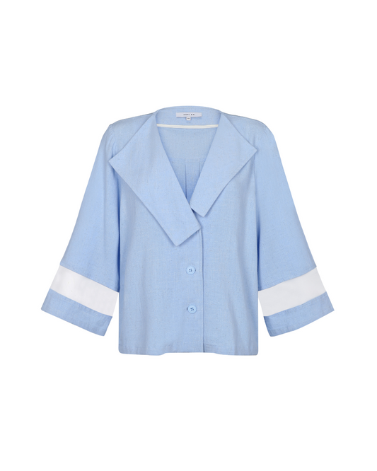 MILA JACKET LIGHT BLUE