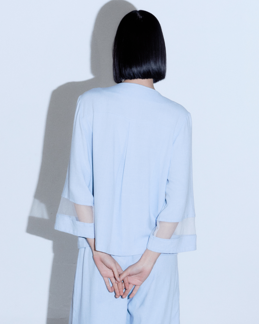 MILA JACKET LIGHT BLUE