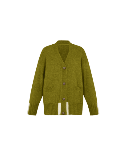 MAYA CARDIGAN GREEN
