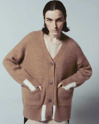 MAYA CARDIGAN CAMEL