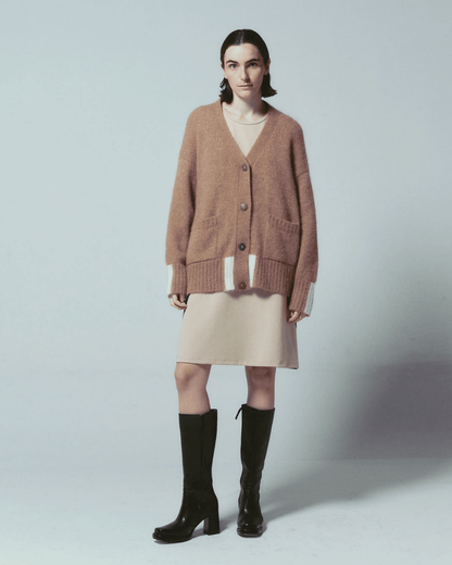 MAYA CARDIGAN CAMEL