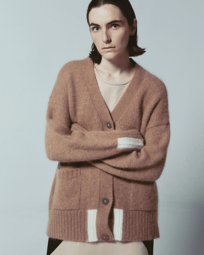 MAYA CARDIGAN CAMEL