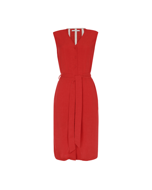 VIOLA DRESS RED