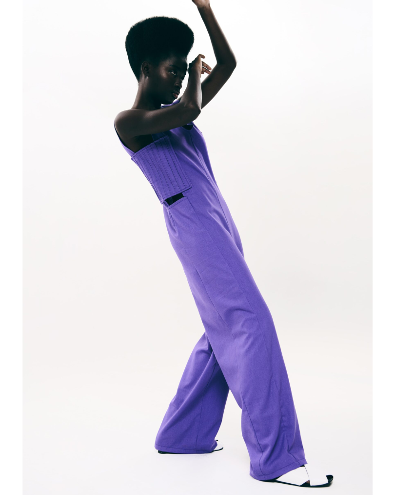 LENNOX JUMPSUIT PURPLE