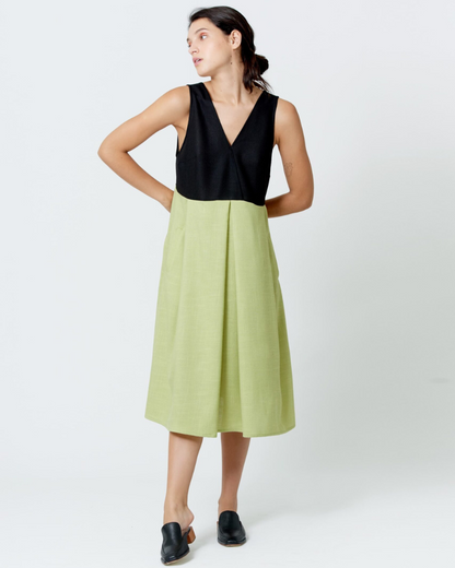 YUYA DRESS GREEN