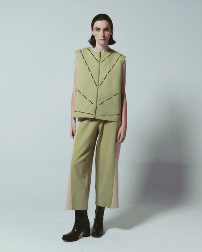 TESSA VEST GREEN