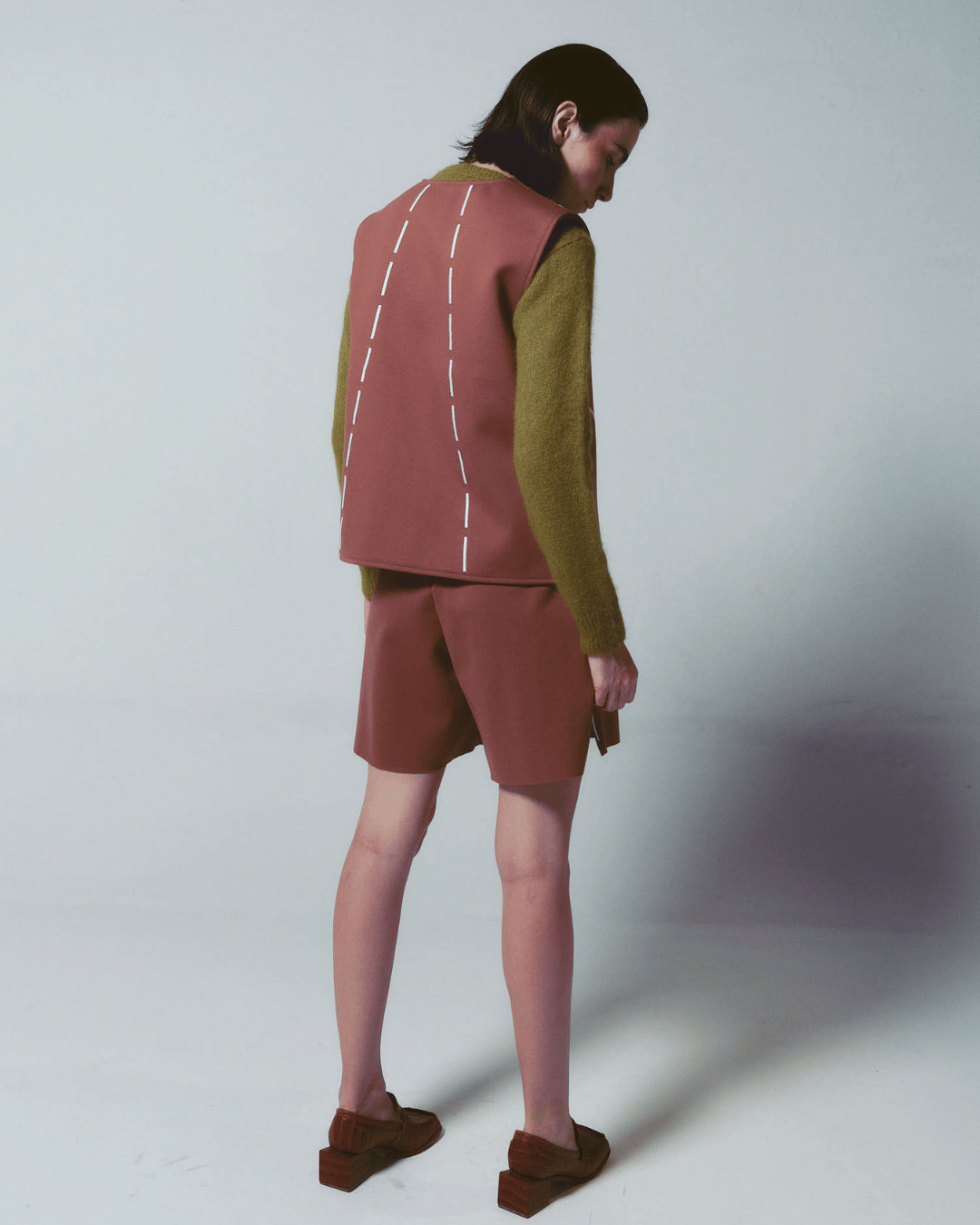 TESSA VEST BROWN