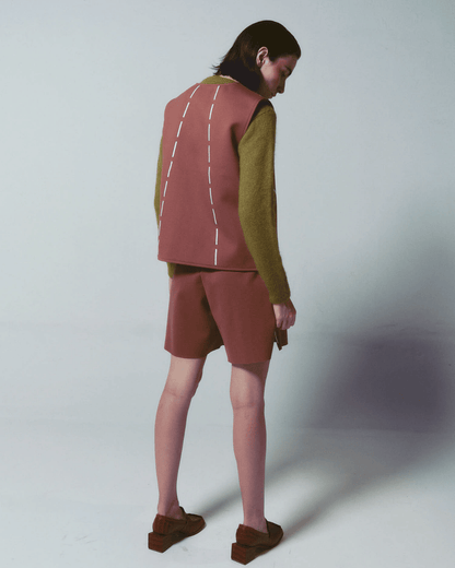 TESSA VEST BROWN