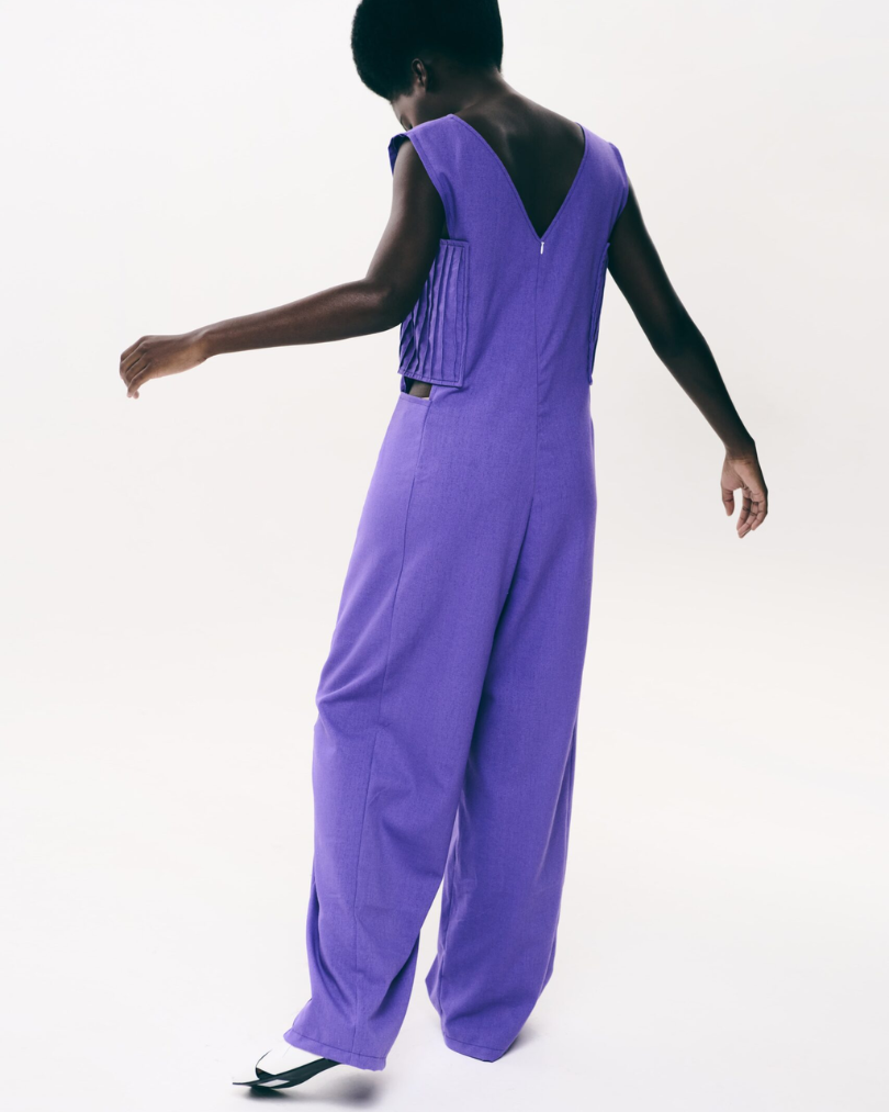 LENNOX JUMPSUIT PURPLE