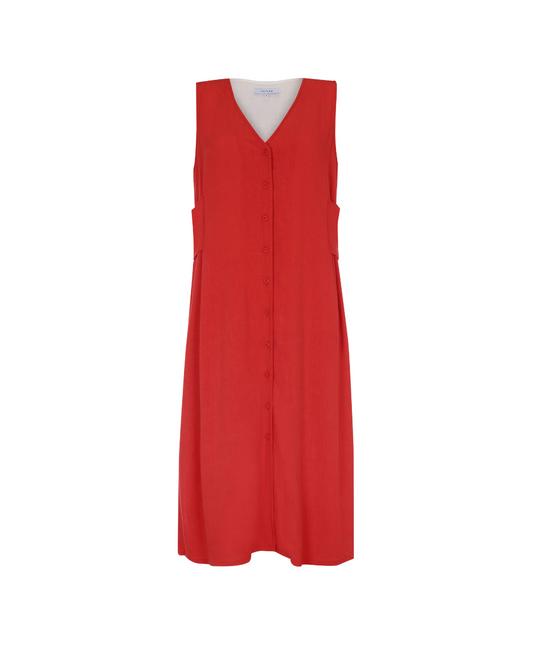 EVA DRESS RED