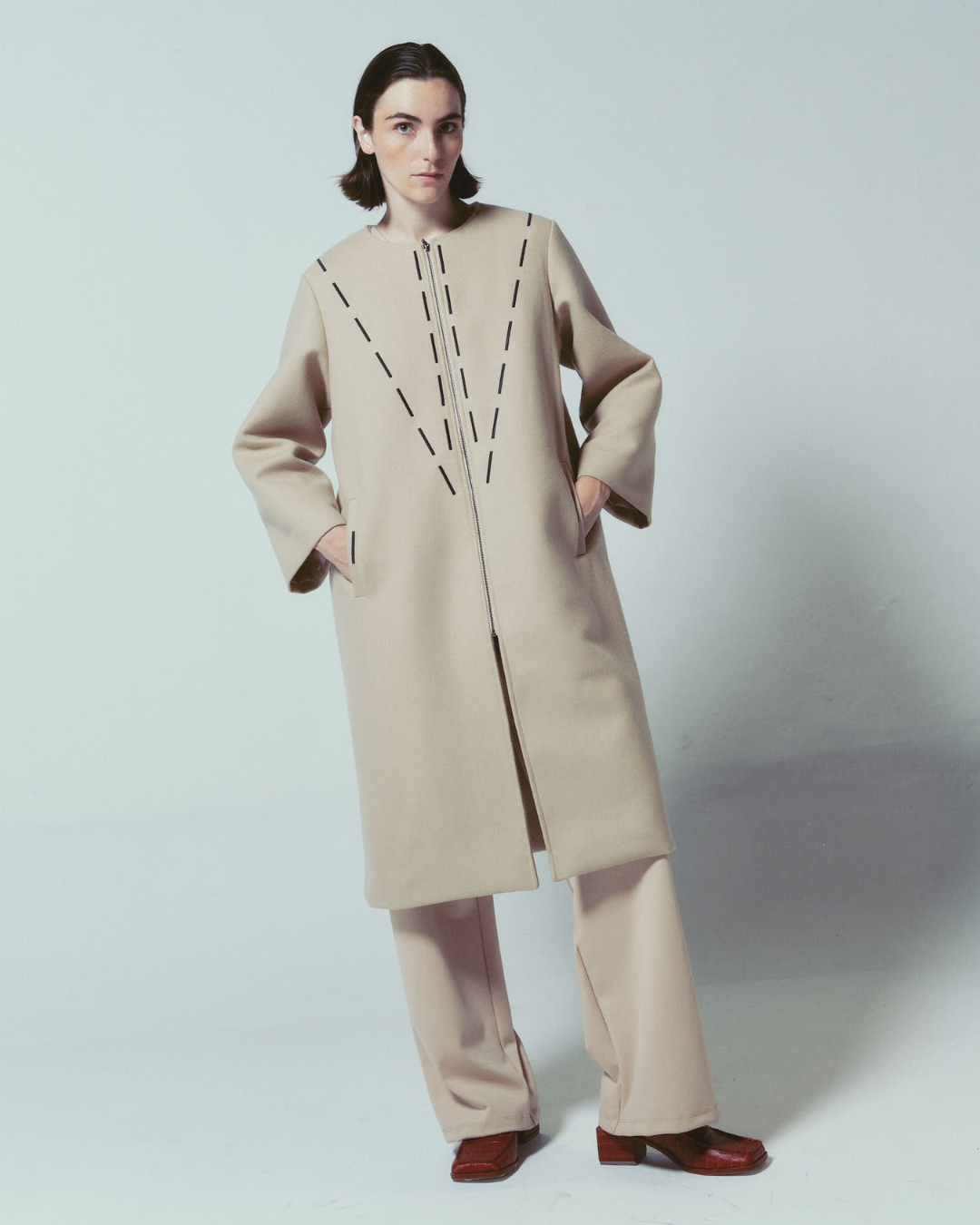 RHEA COAT BEIGE