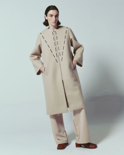 RHEA COAT BEIGE