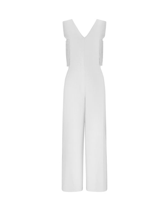 LENNOX JUMPSUIT WHITE