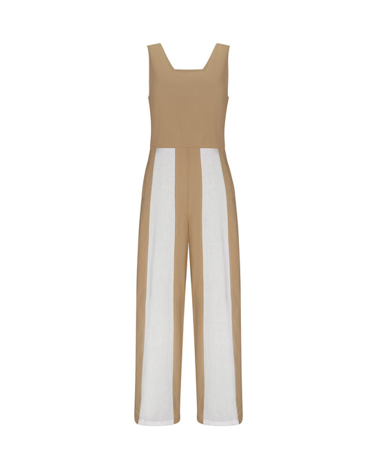 LUCCA JUMPSUIT CAMEL